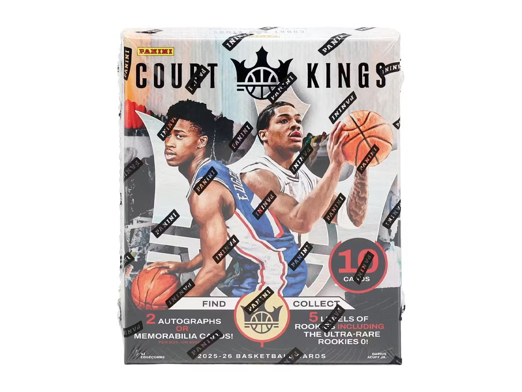 2025-26 Panini NBA Court Kings Basketball Hobby Box, sealed box, product photo
