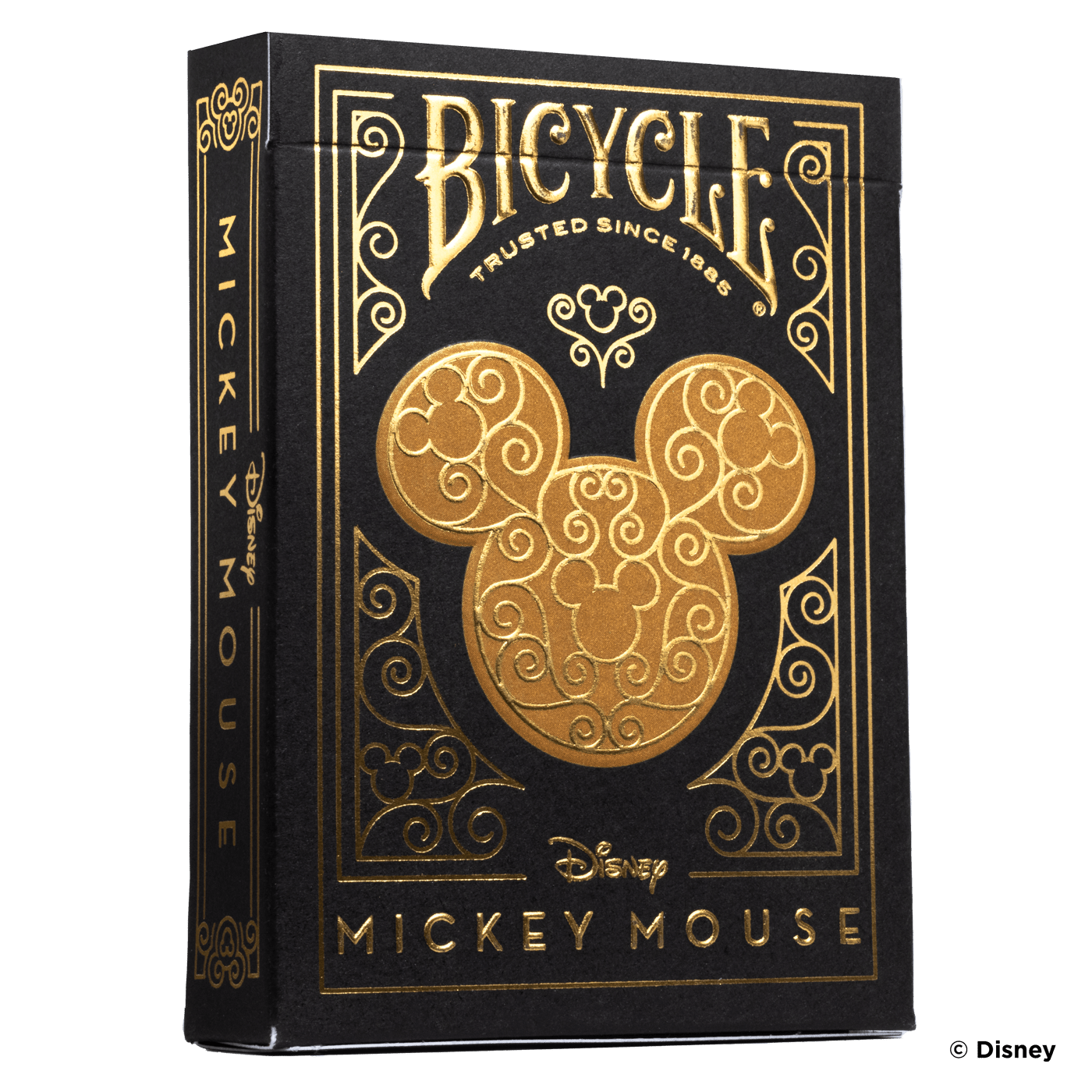 Bicycle - Disney Black & Gold Mickey Playing Cards, collectible, product photo