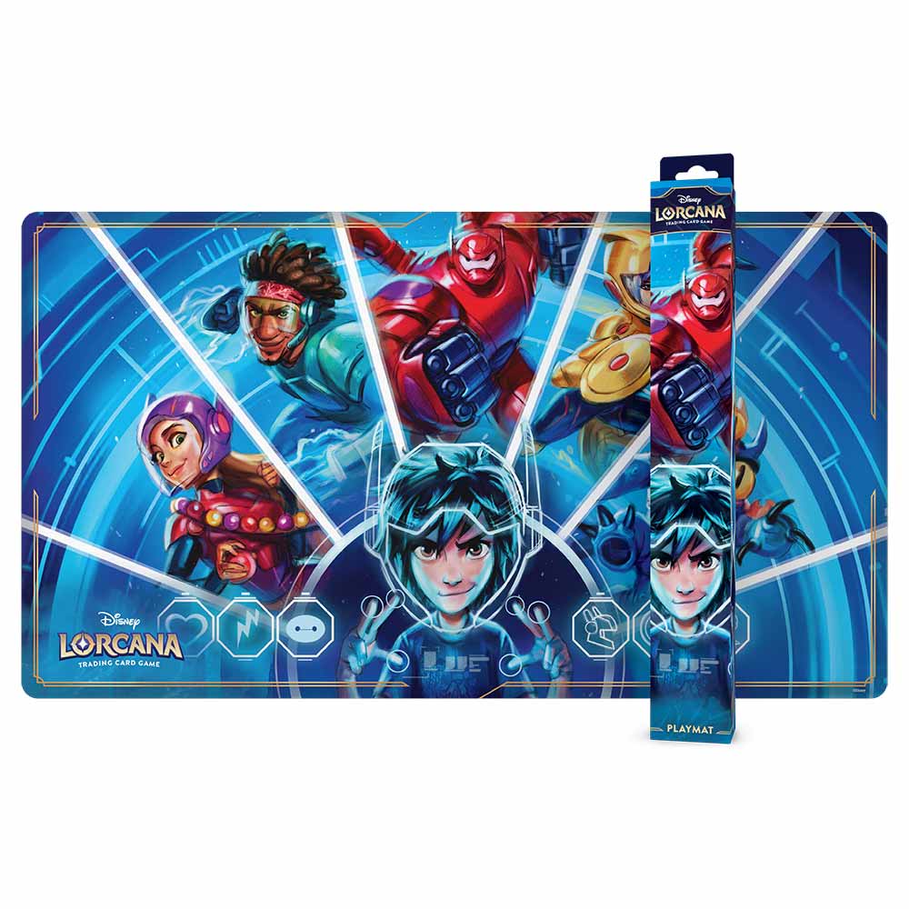 Disney Lorcana TCG: Archazia's Island – Big Hero 6 We Could Be Immortals Playmat, card accessory, product photo