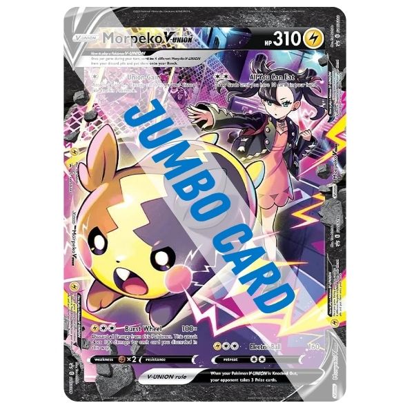 Pokémon card: Morpeko V-UNION, front of card