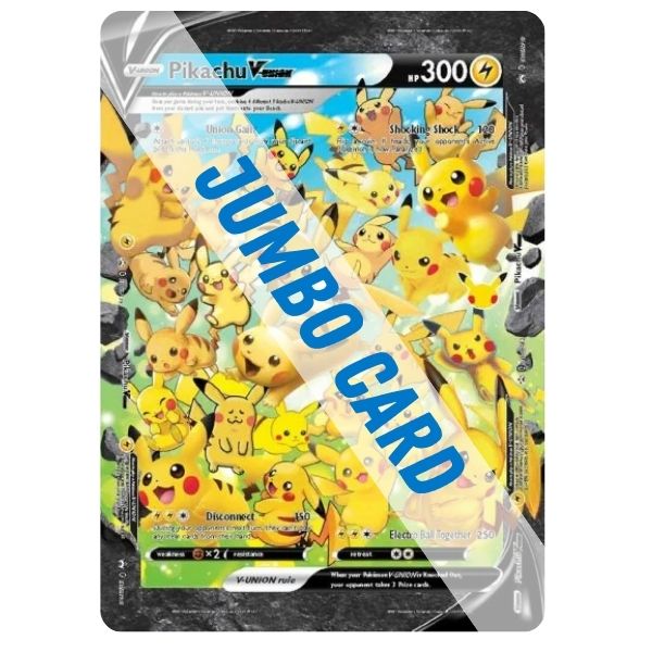 Pokémon card: Pikachu V-UNION, front of card