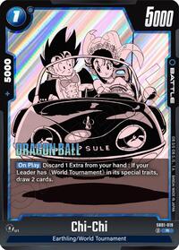 Dragon Ball card: Chi-Chi SB01-019 from Manga Booster 01 (Rare), front of card