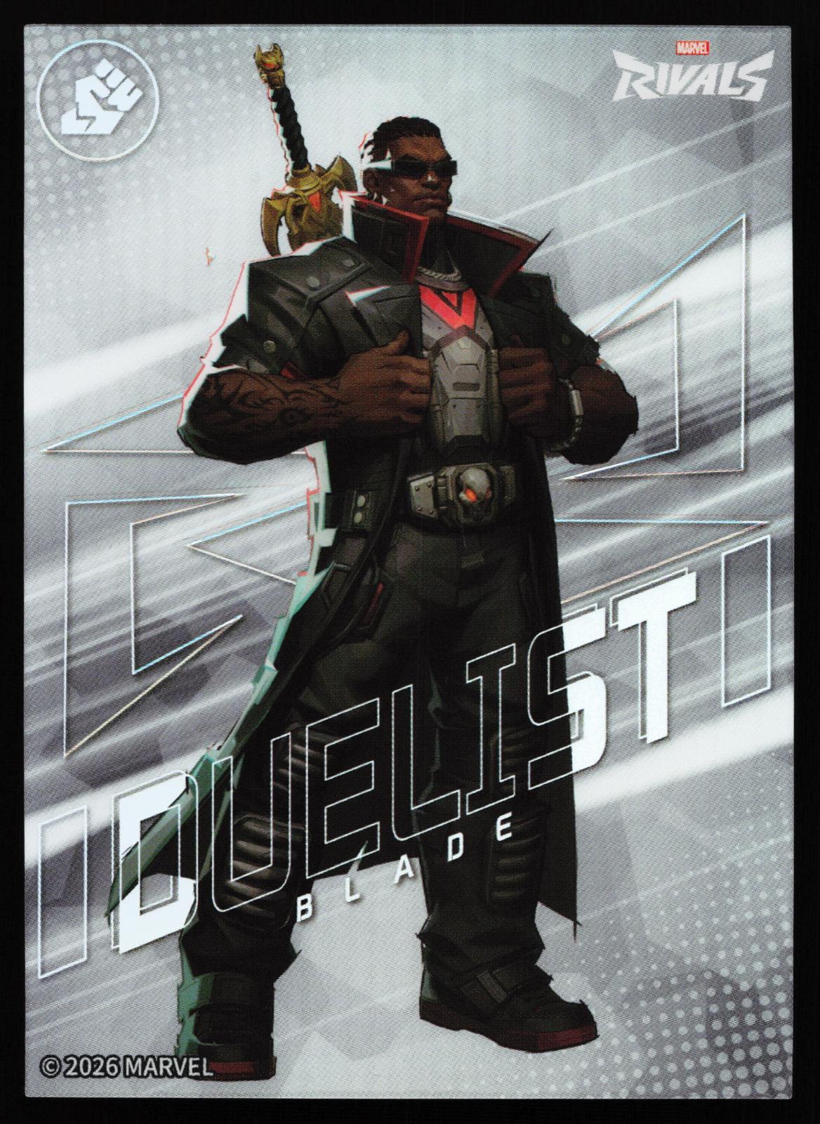 Marvel Rivals card: Cardfun Marvel Rivals - MR-CS-41 Blade, front of card