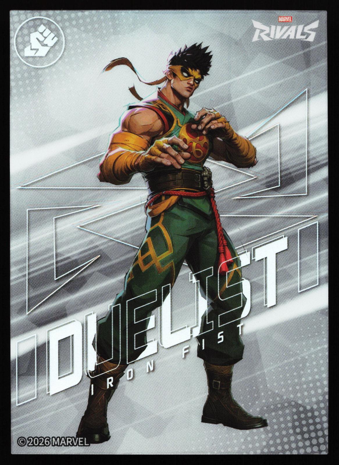 Marvel Rivals card: Cardfun Marvel Rivals - MR-CS-30 Iron Fist, front of card