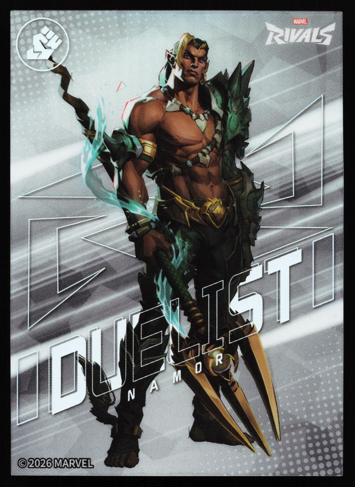 Marvel Rivals card: Cardfun Marvel Rivals - MR-CS-11 Namor, front of card