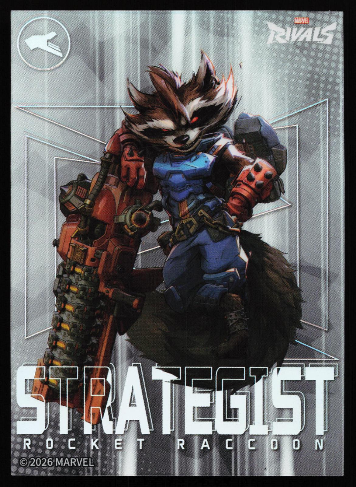 Marvel Rivals card: Cardfun Marvel Rivals - MR-CS-17 Rocket Raccoon, front of card