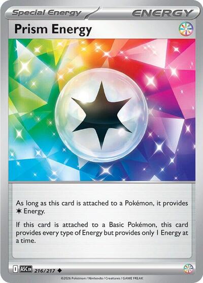 Pokémon card: Prism Energy 216/217 from Ascended Heroes (Uncommon), front of card
