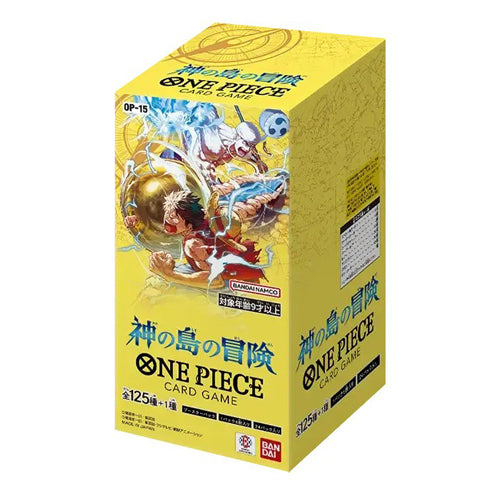 One Piece Card Game Adventure on Kami's Island OP-15 Booster Box (Japanese), sealed box, product photo