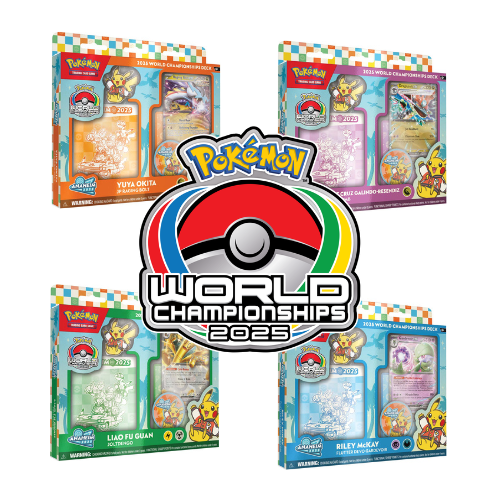 Pokémon TCG 2025 World Championships Deck, sealed product, front of box