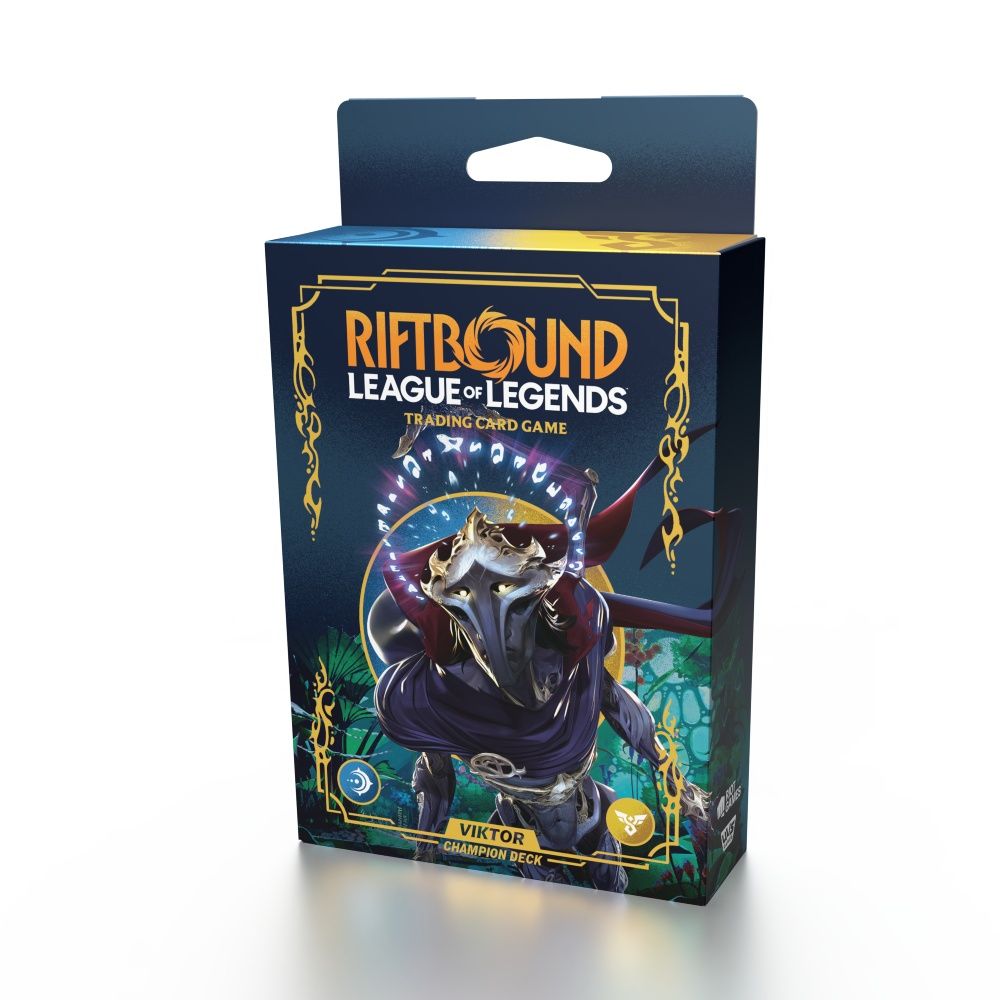Riftbound: League of Legends TCG – Champion Deck - Origins: Viktor, sealed product, product photo