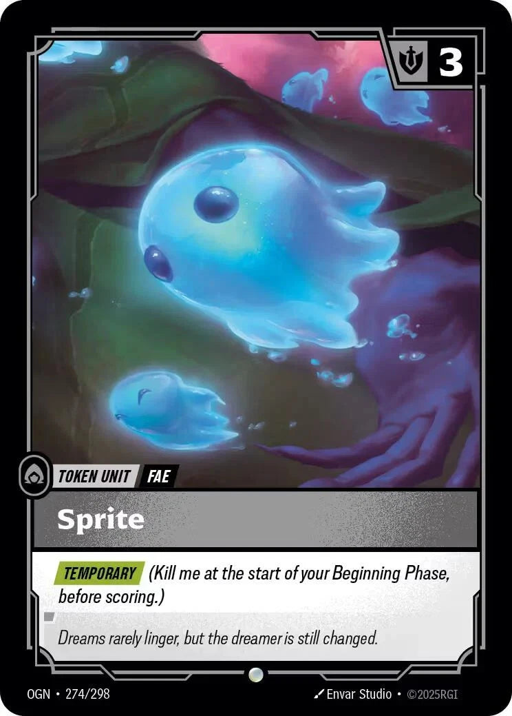 Riftbound card: Sprite 274/298, Common, Origins