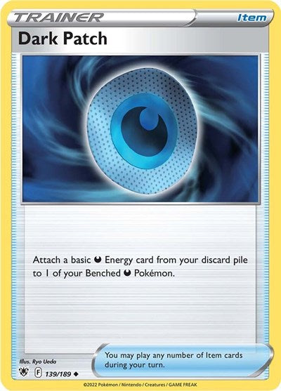Pokémon card: Dark Patch 139/189, Uncommon, Astral Radiance