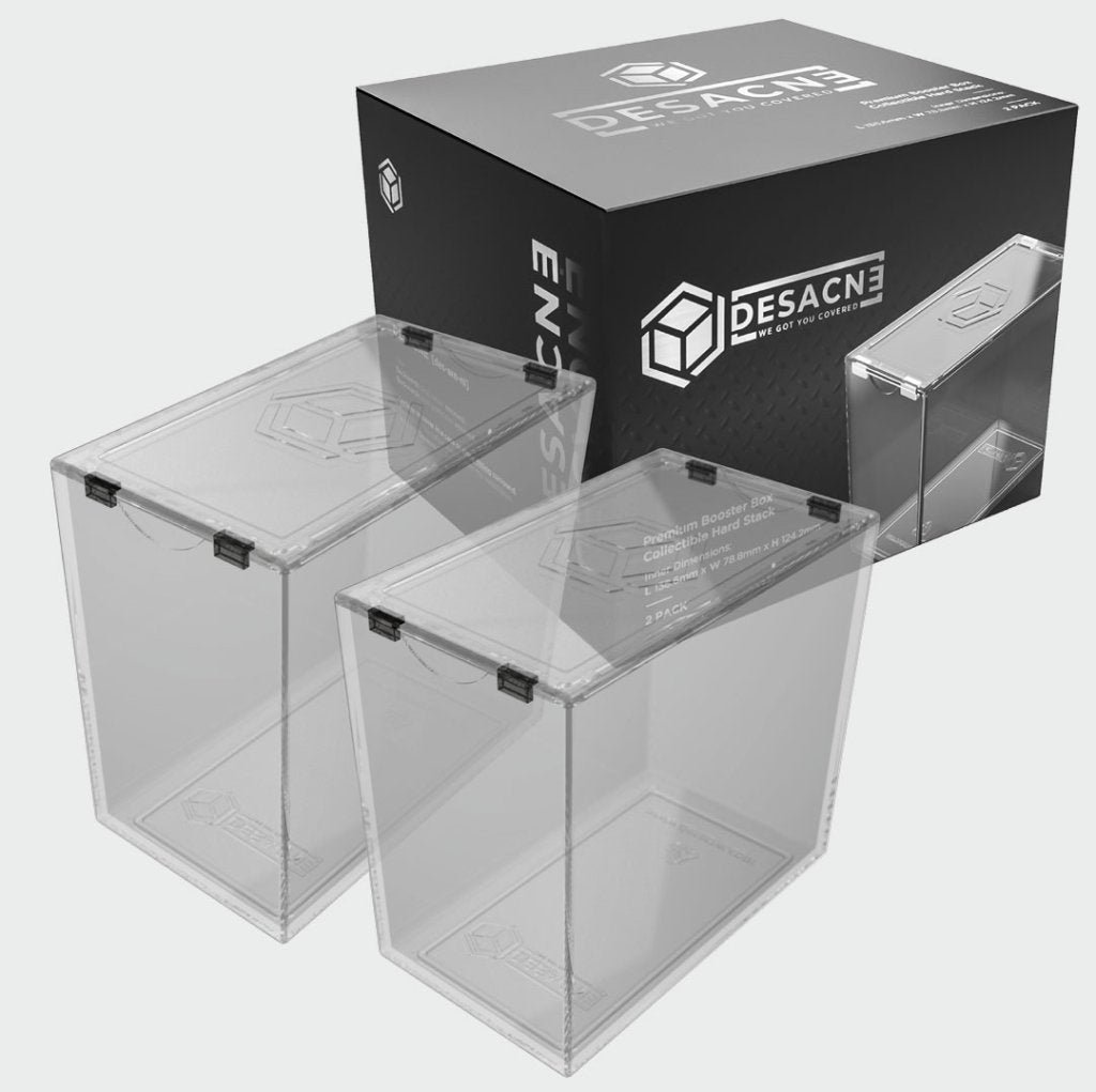 Desacne Premium Booster Box Collectible Hard Stack 2 Pack
