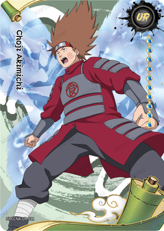 Naruto card: Naruto Kayou Ninja Age NRCCNA-UR-011L3 Choji Akimichi (UR), front of card